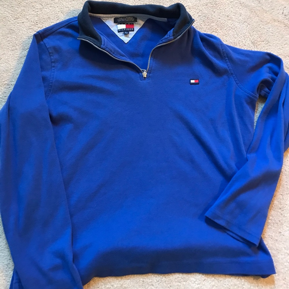Tommy Hilfiger Royal Blue Half Zip